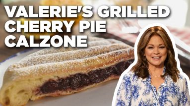 Valerie Bertinelli's Grilled Cherry Pie Calzone | Valerie's Home Cooking | Food Network