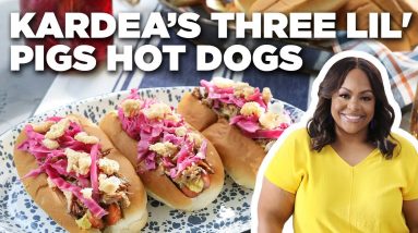 Kardea Brown's Three Lil' Pigs Hot Dogs ​| Delicious Miss Brown | Food Network