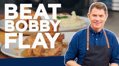 Bobby Flay Makes Fried Chicken | Beat Bobby Flay | Food Network