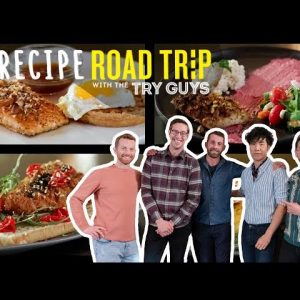 The Try Guys Fillet Fish at Barbareño | No-Recipe Road Trip After Show | Food Network