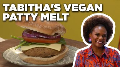 Tabitha Brown's Vegan Patty Melt | It's CompliPlated | Food Network