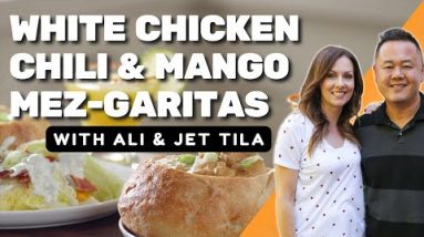 Ali and Jet Tila's White Chicken Chili for Two | In the Kitchen with Jet Tila | Food Network