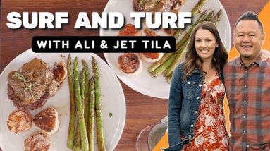 Ali and Jet Tila's Surf and Turf | Food Network
