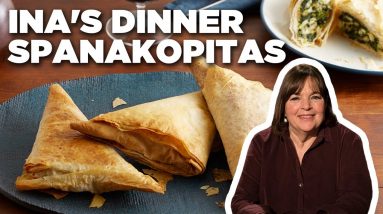 Ina Garten's Dinner Spanakopitas | Barefoot Contessa | Food Network