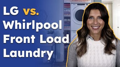 LG vs  Whirlpool Front Load Laundry