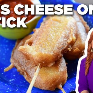 Ree Drummond's Cheese on a Stick | The Pioneer Woman | Food Network