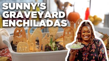 Sunny Anderson's Super Simple Graveyard Enchiladas | The Kitchen | Food Network