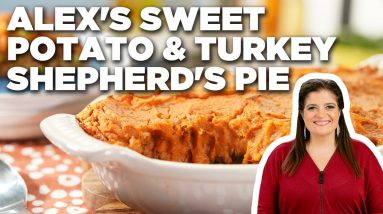 Alex Guarnaschelli's Sweet Potato and Turkey Shepherd's Pie | The Kitchen | Food Network