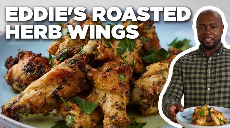 Eddie Jackson's Roasted Herb Wings | Food Network