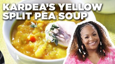 Kardea Brown's Golden Yellow Split Pea Soup | Delicious Miss Brown | Food Network