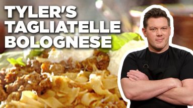 Tyler Florence's Ultimate Tagliatelle Bolognese | Tyler's Ultimate | Food Network