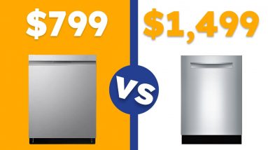 Could a $799 Dishwasher Be Better Than a $1,499?