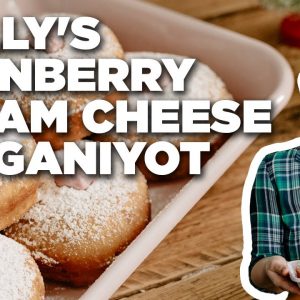 Molly Yeh's Cranberry Cream Cheese Stuffed Sufganiyot | Girl Meets Farm | Food Network