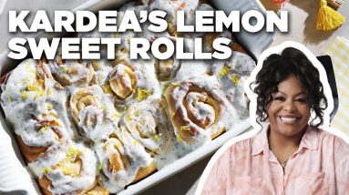 Kardea Brown's Lemon Sweet Rolls | Delicious Miss Brown | Food Network