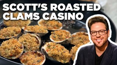 Scott Conant's Roasted Clams Casino | Food Network