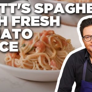 Scott Conant's From-Scratch Spaghetti with Fresh Tomato Sauce | Food Network