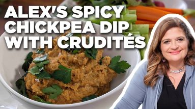 Alex Guarnaschelli's Spicy Chickpea Dip with Crudités | Food Network