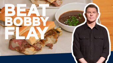 Bobby Flay Makes a French Dip | Beat Bobby Flay | Food Network