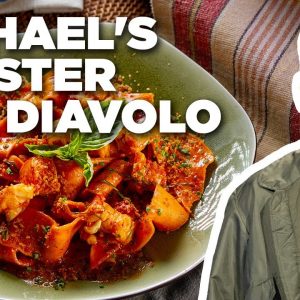 Michael Voltaggio's Lobster Fra Diavolo with Lobster Noodles | Guy's Ranch Kitchen | Food Network