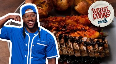 Darnell Ferguson's Pork Tenderloin | Worst Cooks in America | Food Network