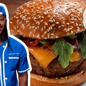 Darnell Ferguson’s "Pulled Pork" Veggie Burger | Worst Cooks in America | Food Network