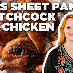 Ree Drummond's Sheet Pan Spatchcock BBQ Chicken | The Pioneer Woman | Food Network