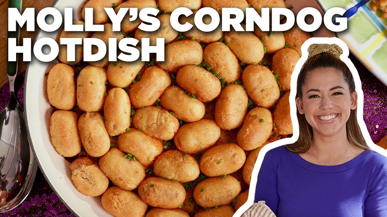 Molly Yeh's Corndog Hotdish | Girl Meets Farm | Food Network