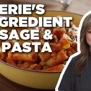 Valerie Bertinelli's 5-Ingredient Sausage and Pea Pasta | Food Network