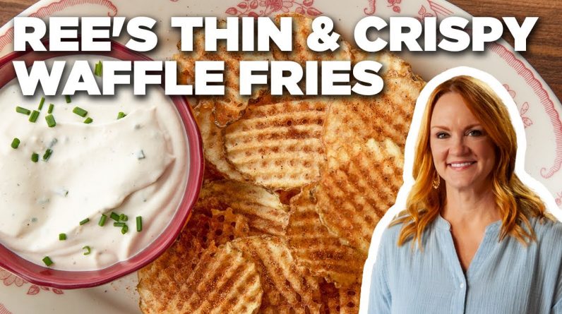 Ree Drummond's Thin and Crispy Waffle Fries | The Pioneer Woman | Food Network