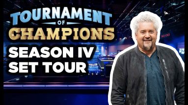 Tournament of Champions IV Set Tour with Guy Fieri (PLUS A Randomizer Inside Look) | Food Network
