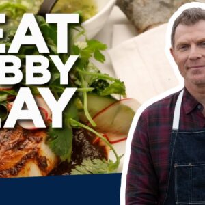 Bobby Flay Makes Fish a la Talla | Beat Bobby Flay | Food Network