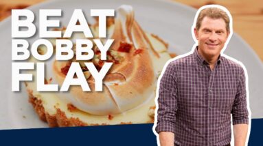Bobby Flay Makes Meyer Lemon Meringue Pie | Beat Bobby Flay | Food Network