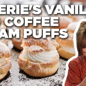 Valerie Bertinelli's Vanilla and Coffee Cream Puffs | Valerie's Home Cooking | Food Network