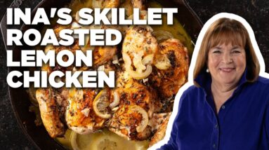 Ina Garten's Skillet Roasted Lemon Chicken | Barefoot Contessa | Food Network
