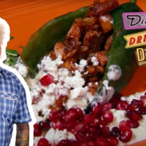 Guy Fieri Eats Chiles en Nogada in Phoenix, AZ | Diners, Drive-Ins and Dives | Food Network