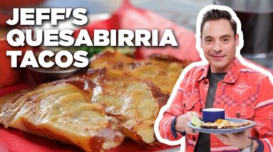Jeff Mauro's Quesabirria Tacos | The Kitchen | Food Network