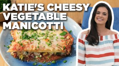 Katie Lee Biegel's Cheesy Vegetable Manicotti | The Kitchen | Food Network