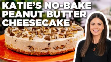 Katie Lee's No-Bake Peanut Butter Cheesecake | The Kitchen | Food Network