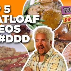 Top 5 #DDD Meatloaf Videos with Guy Fieri | Diners, Drive-Ins, and Dives | Food Network