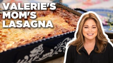 Valerie Bertinelli's Mom's Lasagna | Valerie's Home Cooking | Food Network