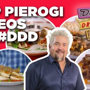 Craziest #DDD Pierogi Vids of All Time with Guy Fieri | Diners, Drive-Ins, and Dives | Food Network