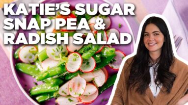 Katie Lee's Sugar Snap Pea and Radish Salad | The Kitchen | Food Network