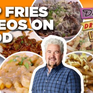 Top Fries Guy Fieri Ate on #DDD | Diners, Drive-Ins, and Dives | Food Network