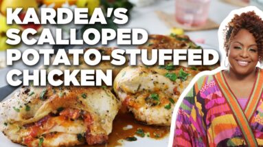 Kardea Brown's Scalloped Potato-Stuffed Chicken | Delicious Miss Brown | Food Network