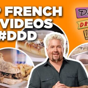 Top #DDD French Dip Videos of All Time with Guy Fieri | Diners, Drive-Ins, and Dives | Food Network