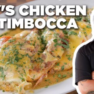 Guy Fieri's Chicken Saltimbocca | Food Network