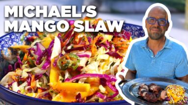 Michael Symon's Mango Slaw | Symon Dinner's Cooking Out | Food Network