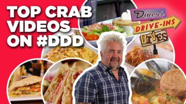 Top #DDD Crab Videos of All Time with Guy Fieri | Diners, Drive-Ins and Dives | Food Network