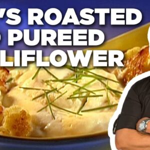 Guy Fieri's Roasted and Pureed Cauliflower | Guy's Big Bite | Food Network