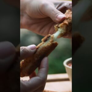 Pie Iron Mozzarella Sticks | Food Network